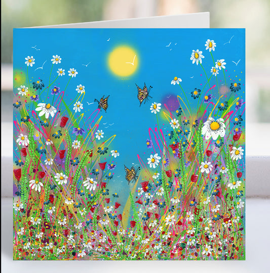 Butterfly Kiss Greeting Card
